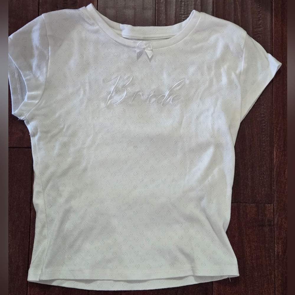 Bride White Tee